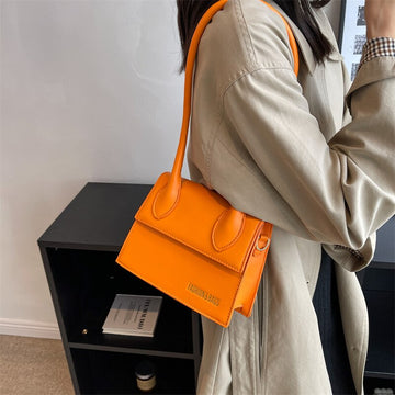 2023 Fashion Women Shoulder Bag Luxury Ladies Messenger Bag 20cm Handbag Casual PU Leather Small Crossbody Bag